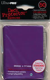 Ultra Pro Purple Sleeves Standard Ultra Pro Purple Sleeves Standard